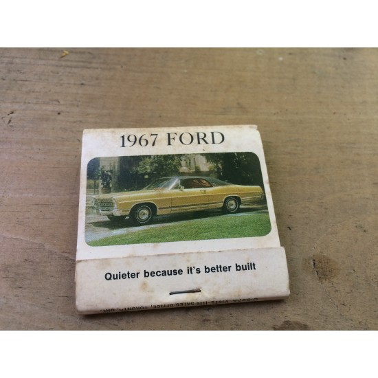 Carton d'allumette Ford 1967